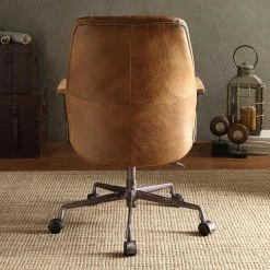 Budget 😉 Task Chairs Acme Furniture Hamilton Top Grain Leather Office Task Chair 🎁 -Office & Desk Chairs Sales detail2ACM1818