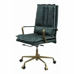 Hot Sale 🔔 Executive Chairs Acme Furniture Tinzud Leather Office Chair ❤️ -Office & Desk Chairs Sales detail2ACM5415
