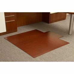 Best reviews of 🎉 Anji Mountain Computer Chair Mats Dark Cherry 55 X 57 Bamboo Roll-Up Office Chair Mat 👏 -Office & Desk Chairs Sales detail2ANJ041