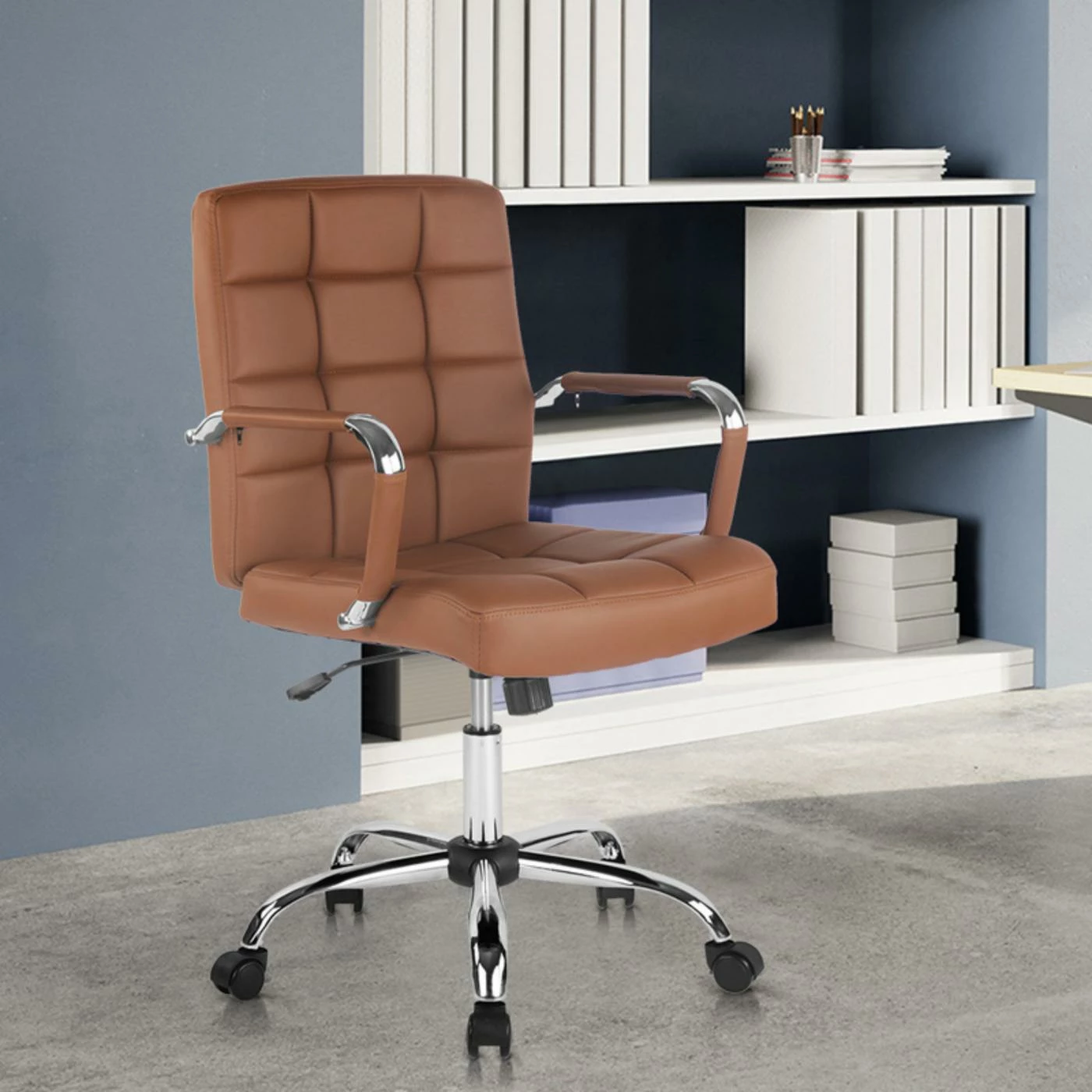 Cheapest ๐ Task Chairs Edgemod Manchester Vegan Leather Office Chair ๐ 6 Cheapest ๐ Task Chairs Edgemod Manchester Vegan Leather Office Chair ๐ - Image 4