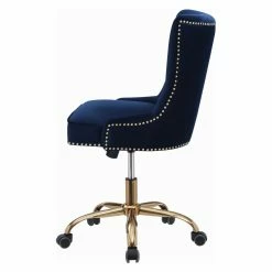 Top 10 💯 Executive Chairs Coaster Furniture Glam Tufted Velvet Nailhead Trim Executive Desk Chair 🎉 -Office & Desk Chairs Sales detail2COA5345