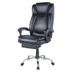 Best Pirce ⌛ Executive Chairs Chintaly 7288 Executive Chair With Extendable Footrest 🔔 -Office & Desk Chairs Sales detail2CTY2361