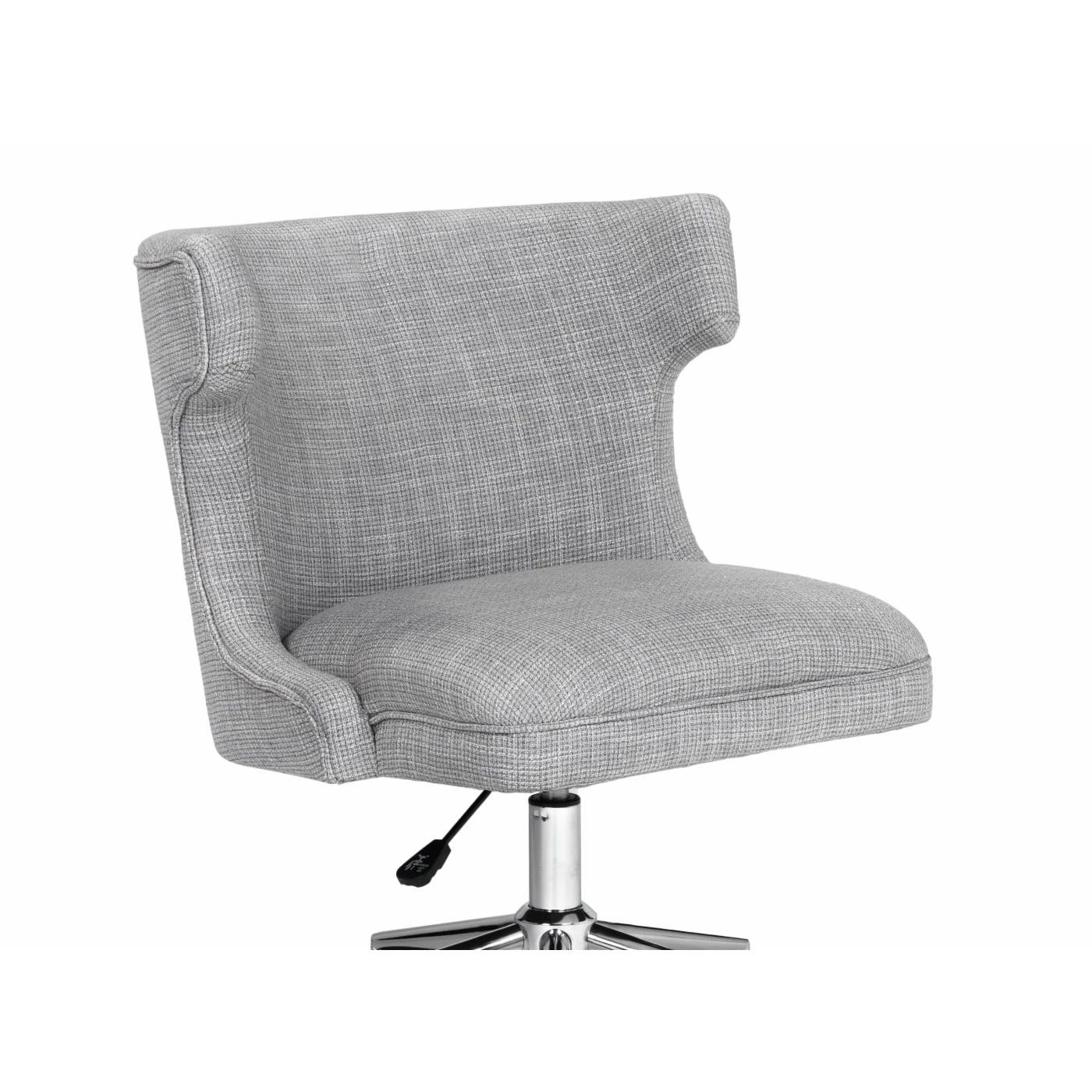 New π Task Chairs Furniture Of America Cartanda Contemporary Wingback Swivel Office Chair - Gray 𧨠6 New π Task Chairs Furniture Of America Cartanda Contemporary Wingback Swivel Office Chair - Gray 𧨠- Image 4