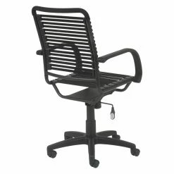 Best Pirce 🌟 Task Chairs Euro Style Bungie Flat High Back Office Chair 😀 -Office & Desk Chairs Sales detail2EUS1235
