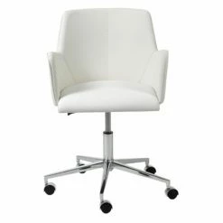 Brand new 🔔 Task Chairs Euro Style Sunny Office Chair - White 👍 -Office & Desk Chairs Sales detail2EUS906