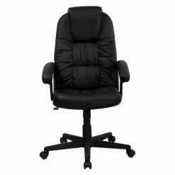 Buy 🔥 Executive Chairs Flash Furniture High Back Executive Swivel Office Chair 43.5-47.5H In. - Black ⭐ -Office & Desk Chairs Sales detail2FLSH041