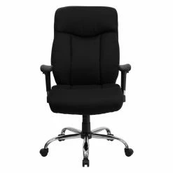 Outlet 🤩 Task Chairs Flash Furniture Hercules Series 350 Lbs. Capacity Big & Tall Fabric Office Chair - Black 🎁 -Office & Desk Chairs Sales detail2FLSH059