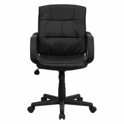 Flash Sale 🔔 Task Chairs Flash Furniture Mid-Back Office Chair With Nylon Arms - Black 🌟 -Office & Desk Chairs Sales detail2FLSH062