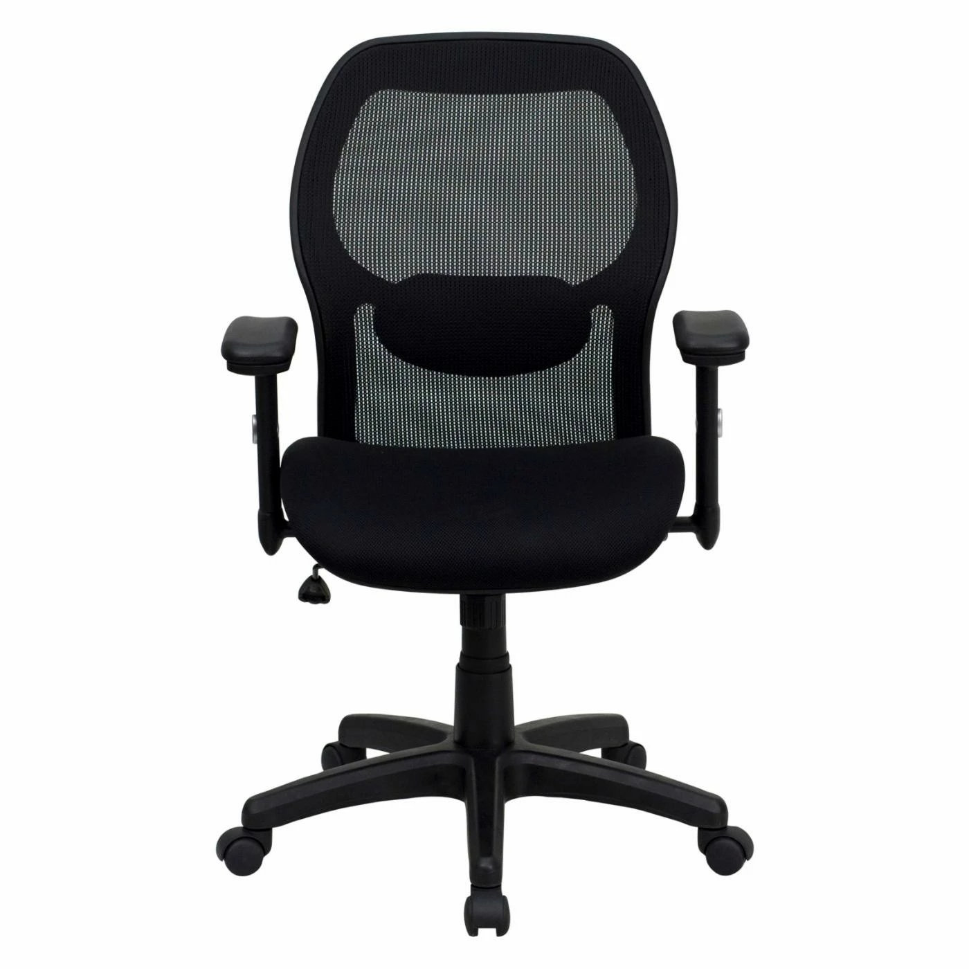 Wholesale ๐คฉ Task Chairs Flash Furniture Mid-Back Super Mesh Office Chair - Black Fabric Seat ๐ฏ 6 Wholesale ๐คฉ Task Chairs Flash Furniture Mid-Back Super Mesh Office Chair - Black Fabric Seat ๐ฏ - Image 4