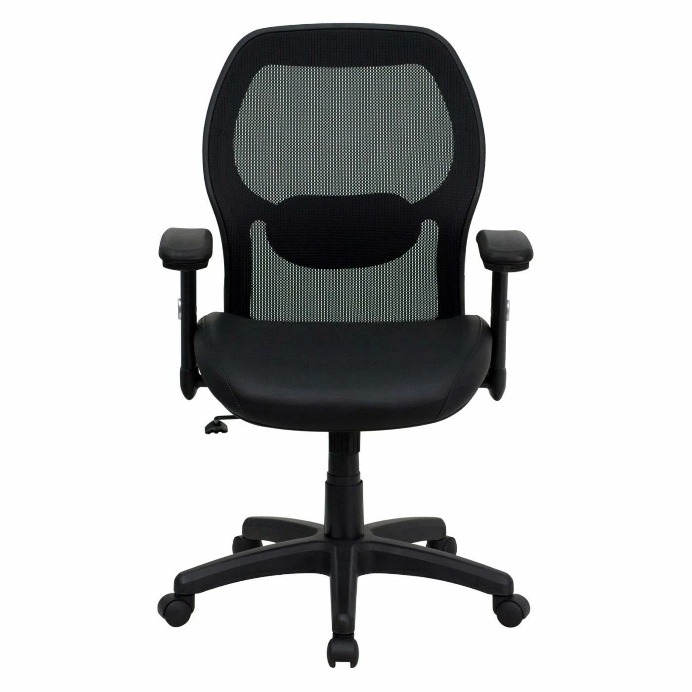 Coupon ๐ Task Chairs Flash Furniture Mid-Back Super Mesh Office Chair - Black Italian Leather Seat ๐ฅฐ 6 Coupon ๐ Task Chairs Flash Furniture Mid-Back Super Mesh Office Chair - Black Italian Leather Seat ๐ฅฐ - Image 4