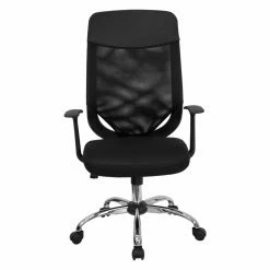 Best Pirce 🔥 Task Chairs Flash Furniture High Back Mesh Office Chair With Mesh Fabric Seat - Black 😍 -Office & Desk Chairs Sales detail2FLSH109