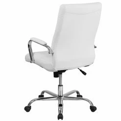 Budget 🔥 Task Chairs Flash Furniture High Back Leather Executive Swivel Office Chair With Chrome Arms 🤩 -Office & Desk Chairs Sales detail2FLSH1678