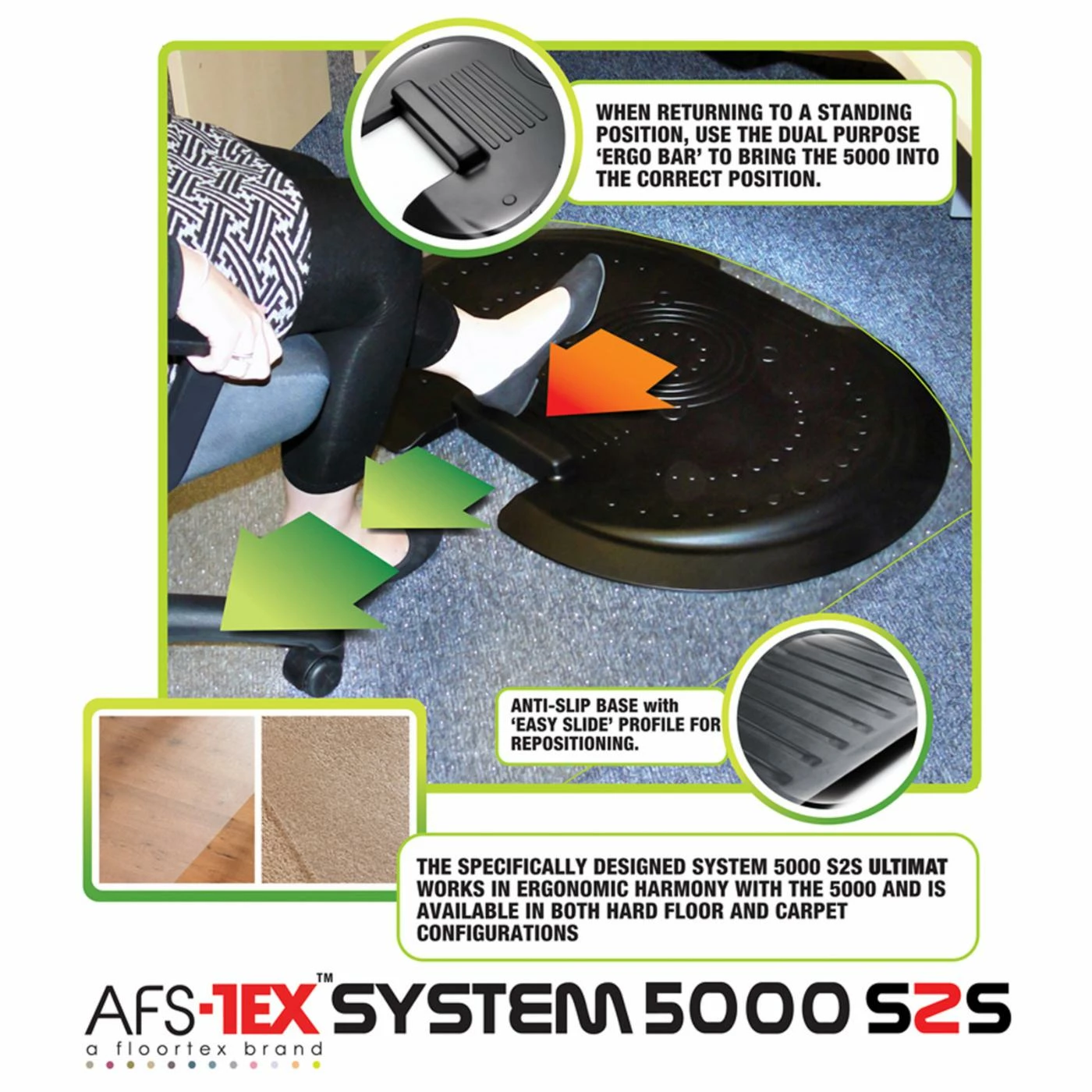 Top 10 π Computer Chair Mats Floortex AFS-TEX System 5000 S2S Sit & Stand Ergonomic Solution π€© 6 Top 10 π Computer Chair Mats Floortex AFS-TEX System 5000 S2S Sit & Stand Ergonomic Solution π€© - Image 4