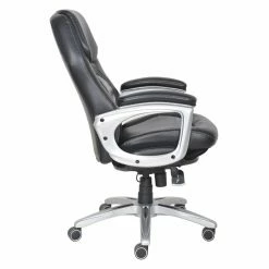 Budget β Executive Chairs Serta Back In Motion Health & Wellness Eco-friendly Bonded Leather Executive Office Chair - Smooth Black π 13 Budget β Executive Chairs Serta Back In Motion Health & Wellness Eco-friendly Bonded Leather Executive Office Chair - Smooth Black π -Office & Desk Chairs Sales detail2MILL020