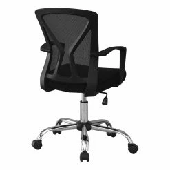 Flash Sale 🧨 Task Chairs Monarch Specialties Adjustable Height Mid-Back Mesh Office Chair, Black 🛒 -Office & Desk Chairs Sales detail2MON1702