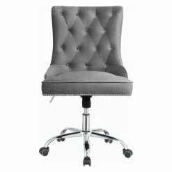Top 10 💯 Executive Chairs Coaster Furniture Glam Tufted Velvet Nailhead Trim Executive Desk Chair 🎉 -Office & Desk Chairs Sales detail3COA5345