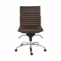 Cheap ⌛ Task Chairs Euro Style Dirk Low Back Armless Office Chair 🌟 -Office & Desk Chairs Sales detail3EUS1642