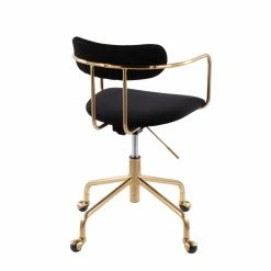 Best Pirce 🧨 Task Chairs LumiSource Demi Contemporary Office Task Chair 🎉 -Office & Desk Chairs Sales detail3LUS1521