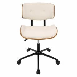New 😍 Task Chairs LumiSource Lombardi Adjustable Height Office Chair ⌛ -Office & Desk Chairs Sales detail3LUS940