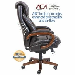 Budget 🥰 Task Chairs La-Z-Boy Trafford Big And Tall Executive Office Chair - Vino ✔️ -Office & Desk Chairs Sales detail3MILL109