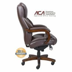 Deals 😍 Executive Chairs La-Z-Boy Delano Big And Tall Executive Office Chair - Chestnut ✨ -Office & Desk Chairs Sales detail3MILL111