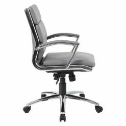 Flash Sale 🔥 Task Chairs Boss CaressoftPlus Executive Mid-Back Chair 🔥 -Office & Desk Chairs Sales detail3NORS274