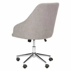 Budget 😉 Executive Chairs Safavieh Adrienne Fabric Chrome Leg Swivel Office Chair 🛒 -Office & Desk Chairs Sales detail3SAV8241