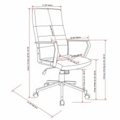 Coupon ✔️ Brooklyn & Max Executive Chairs Brooklyn + Max Anderson Adjustable Swivel Executive Office Chair ⌛ -Office & Desk Chairs Sales detail3SIMP1581