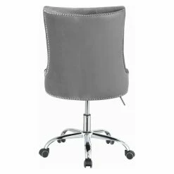 Top 10 💯 Executive Chairs Coaster Furniture Glam Tufted Velvet Nailhead Trim Executive Desk Chair 🎉 -Office & Desk Chairs Sales detail4COA5345