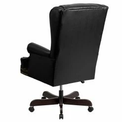 Discount 🤩 Executive Chairs Flash Furniture High Back Traditional Tufted Leather Executive Swivel Office Chair 👏 -Office & Desk Chairs Sales detail4FLSH1637
