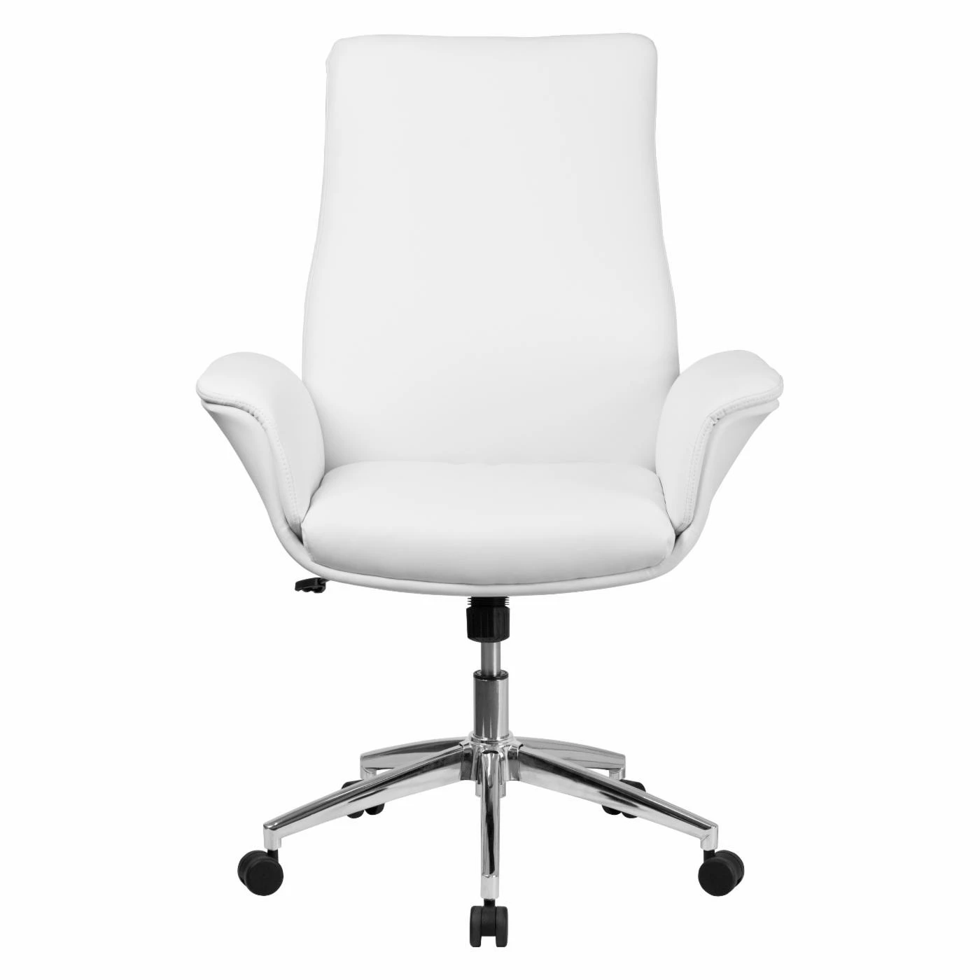 Cheapest 🎉 Executive Chairs Flash Furniture Mid-Back Black Leather Executive Swivel Chair With Flared Arms ⌛ 9 Cheapest 🎉 Executive Chairs Flash Furniture Mid-Back Black Leather Executive Swivel Chair With Flared Arms ⌛ - Image 7