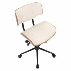 New 😍 Task Chairs LumiSource Lombardi Adjustable Height Office Chair ⌛ -Office & Desk Chairs Sales detail4LUS940
