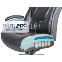 Best deal 👏 Task Chairs Serta Smart Layers Big And Tall Executive Leather Office Chair ⌛ -Office & Desk Chairs Sales detail4MILL088