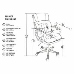 Outlet ๐ Executive Chairs Serta Executive Office Chair ๐ 15 Outlet ๐ Executive Chairs Serta Executive Office Chair ๐ -Office & Desk Chairs Sales detail4MILL098