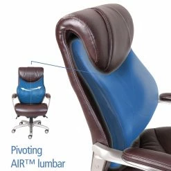 Outlet 🎁 Executive Chairs La-Z-Boy Cantania Executive Office Chair - Coffee 🌟 -Office & Desk Chairs Sales detail4MILL106