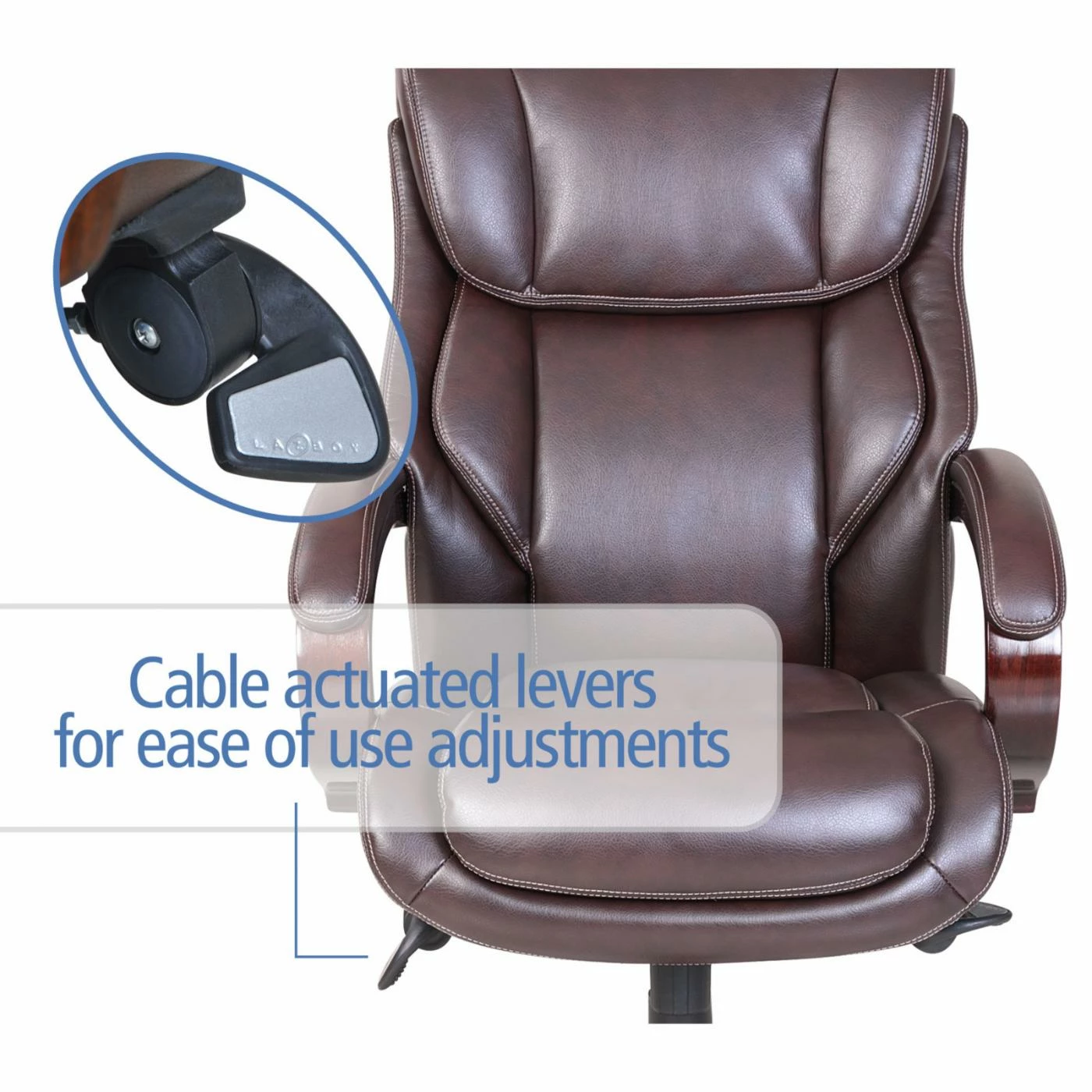 Buy ๐ฏ Task Chairs La-Z-Boy Bellamy Executive Office Chair - Coffee ๐ 9 Buy ๐ฏ Task Chairs La-Z-Boy Bellamy Executive Office Chair - Coffee ๐ - Image 7