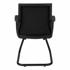 Outlet ⌛ Alternative Seating Monarch Specialties 35in. High C-Shaped Mid-Back Office Chair, Set Of 2, Black 🛒 -Office & Desk Chairs Sales detail4MON1709