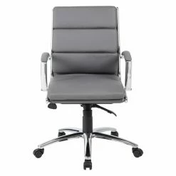 Flash Sale 🔥 Task Chairs Boss CaressoftPlus Executive Mid-Back Chair 🔥 -Office & Desk Chairs Sales detail4NORS274