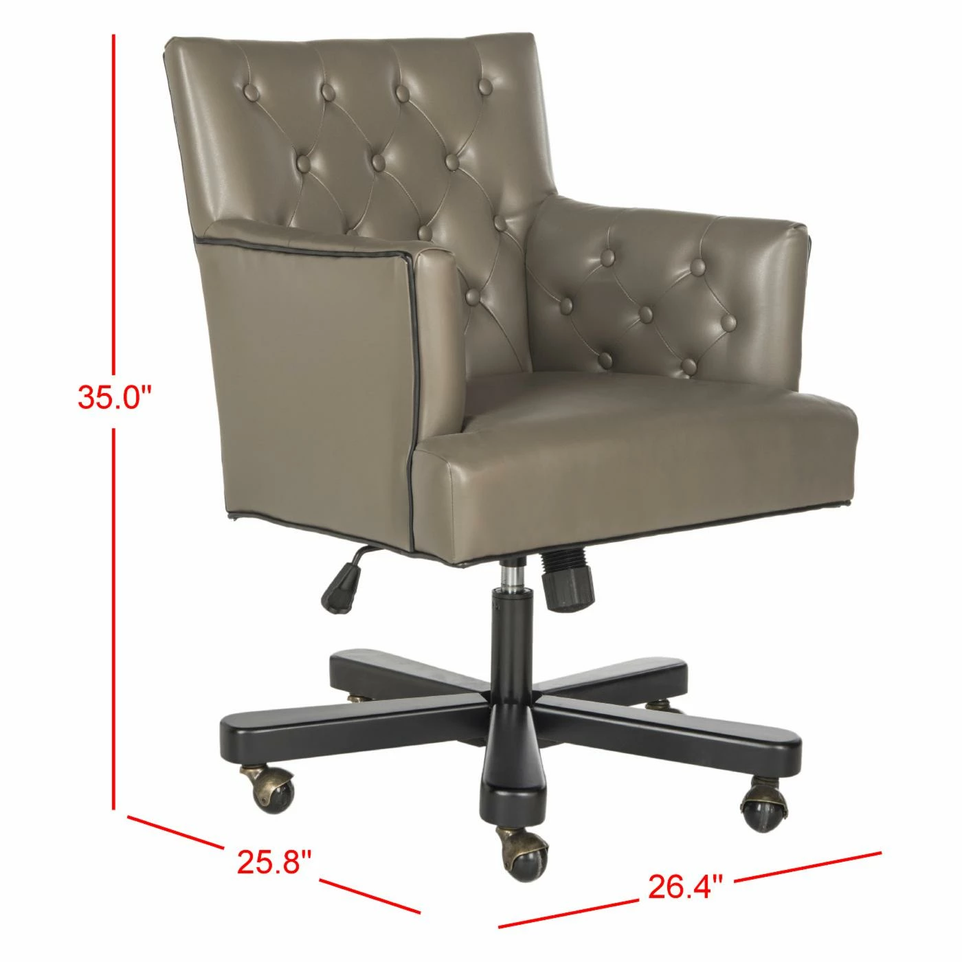 Wholesale 🎁 Executive Chairs Safavieh Chambers Adjustable Height Office Chair 💯 9 Wholesale 🎁 Executive Chairs Safavieh Chambers Adjustable Height Office Chair 💯 - Image 7