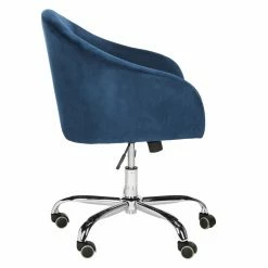 Best Pirce 🧨 Executive Chairs Safavieh Amy Velvet Office Chair 🎉 -Office & Desk Chairs Sales detail4SAV9050