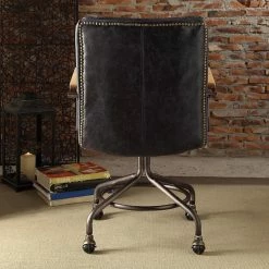 Best deal 😀 Task Chairs Acme Furniture Hedia Top Grain Leather Computer Task Chair 👍 -Office & Desk Chairs Sales detail5ACM1820