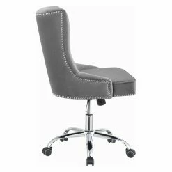 Top 10 💯 Executive Chairs Coaster Furniture Glam Tufted Velvet Nailhead Trim Executive Desk Chair 🎉 -Office & Desk Chairs Sales detail5COA5345