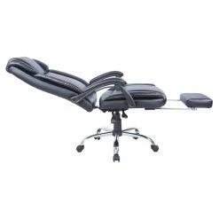 Best Pirce ⌛ Executive Chairs Chintaly 7288 Executive Chair With Extendable Footrest 🔔 -Office & Desk Chairs Sales detail5CTY2361