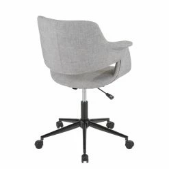 Buy 👏 Task Chairs LumiSource Vintage Flair Adjustable Office Chair 🎉 -Office & Desk Chairs Sales detail5LUS1176
