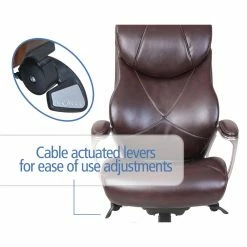 Outlet 🎁 Executive Chairs La-Z-Boy Cantania Executive Office Chair - Coffee 🌟 -Office & Desk Chairs Sales detail5MILL106