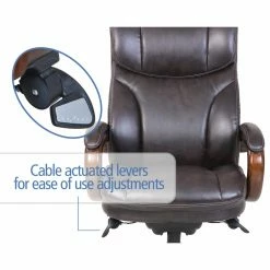 Budget 🥰 Task Chairs La-Z-Boy Trafford Big And Tall Executive Office Chair - Vino ✔️ -Office & Desk Chairs Sales detail5MILL109