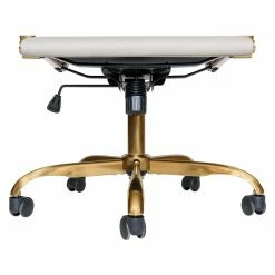 Hot Sale 🥰 Task Chairs LeisureMod Harris Gold Frame Office Chair 🔥 -Office & Desk Chairs Sales detail5MODS108