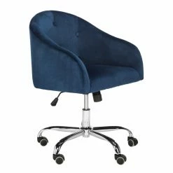 Best Pirce 🧨 Executive Chairs Safavieh Amy Velvet Office Chair 🎉 -Office & Desk Chairs Sales detail5SAV9050