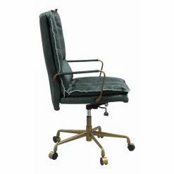 Hot Sale 🔔 Executive Chairs Acme Furniture Tinzud Leather Office Chair ❤️ -Office & Desk Chairs Sales detail6ACM5415