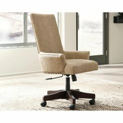 Budget 🤩 Executive Chairs Signature Design By Ashley Baldridge Upholstered Swivel Executive Desk Chair 🔔 -Office & Desk Chairs Sales detail6ASHY3777
